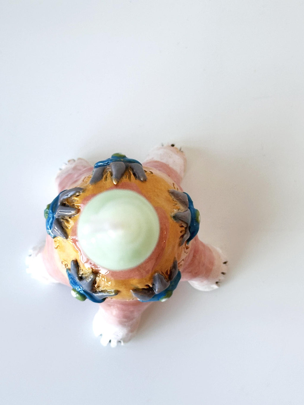 eyre clay monster sculpture.