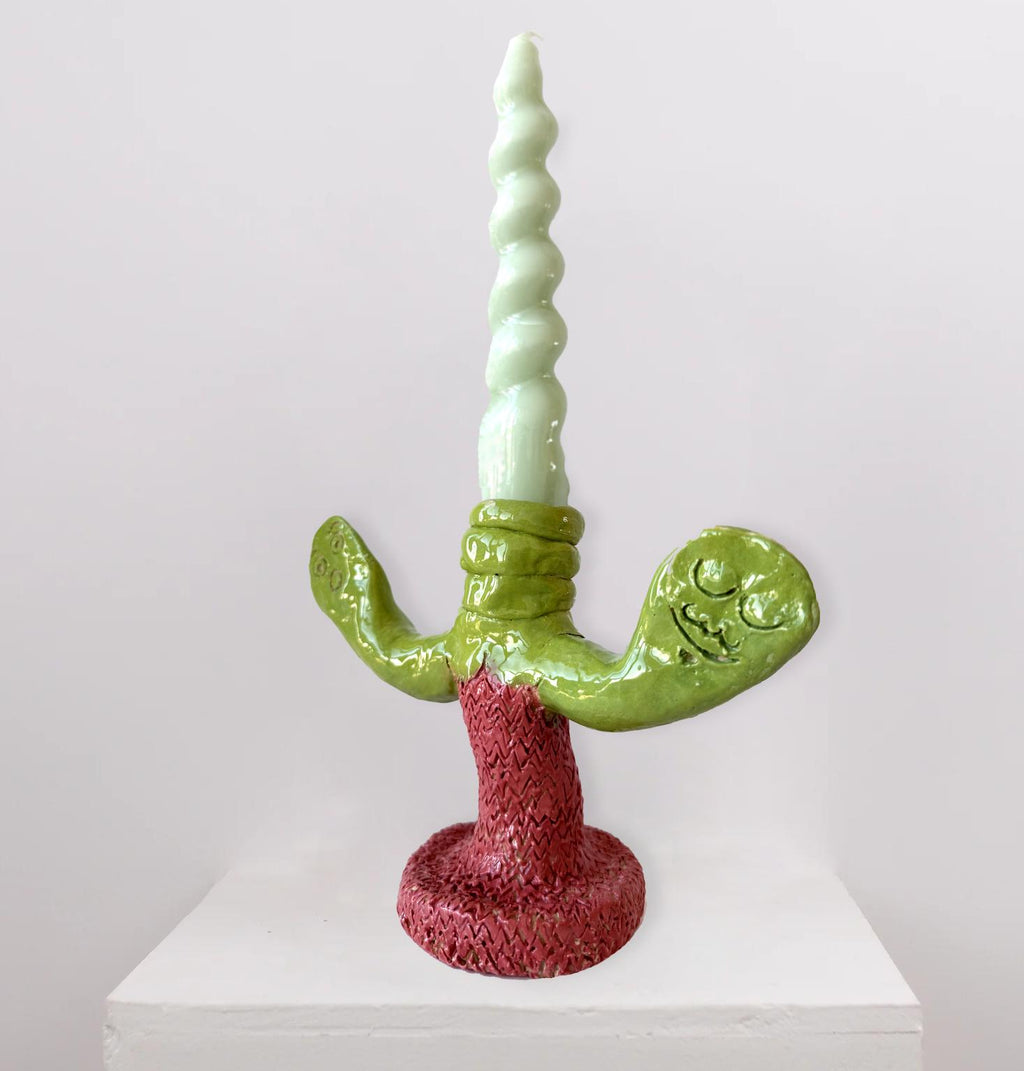 casala clay monster sculpture.