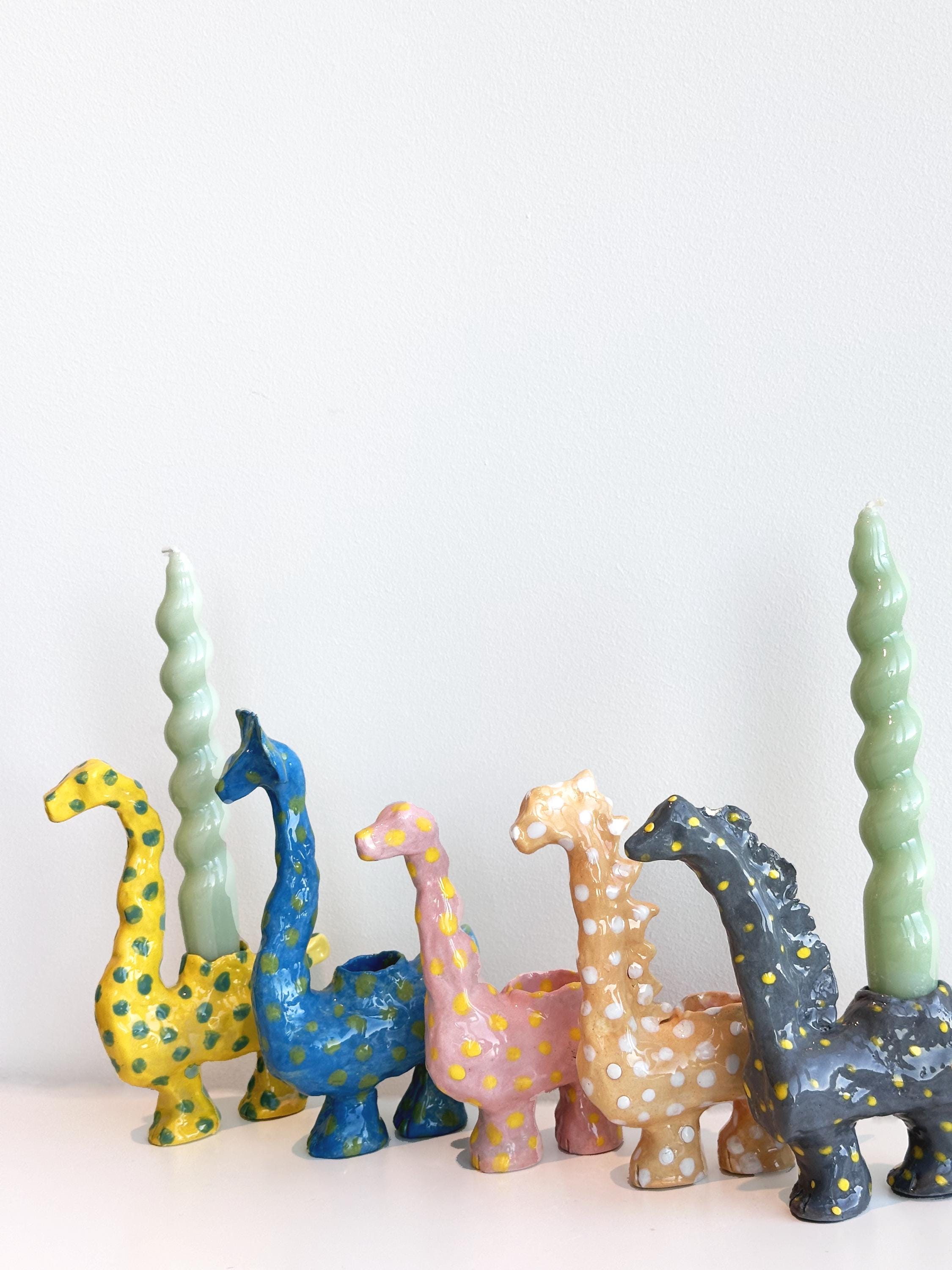 Pink & yellow Polkador.