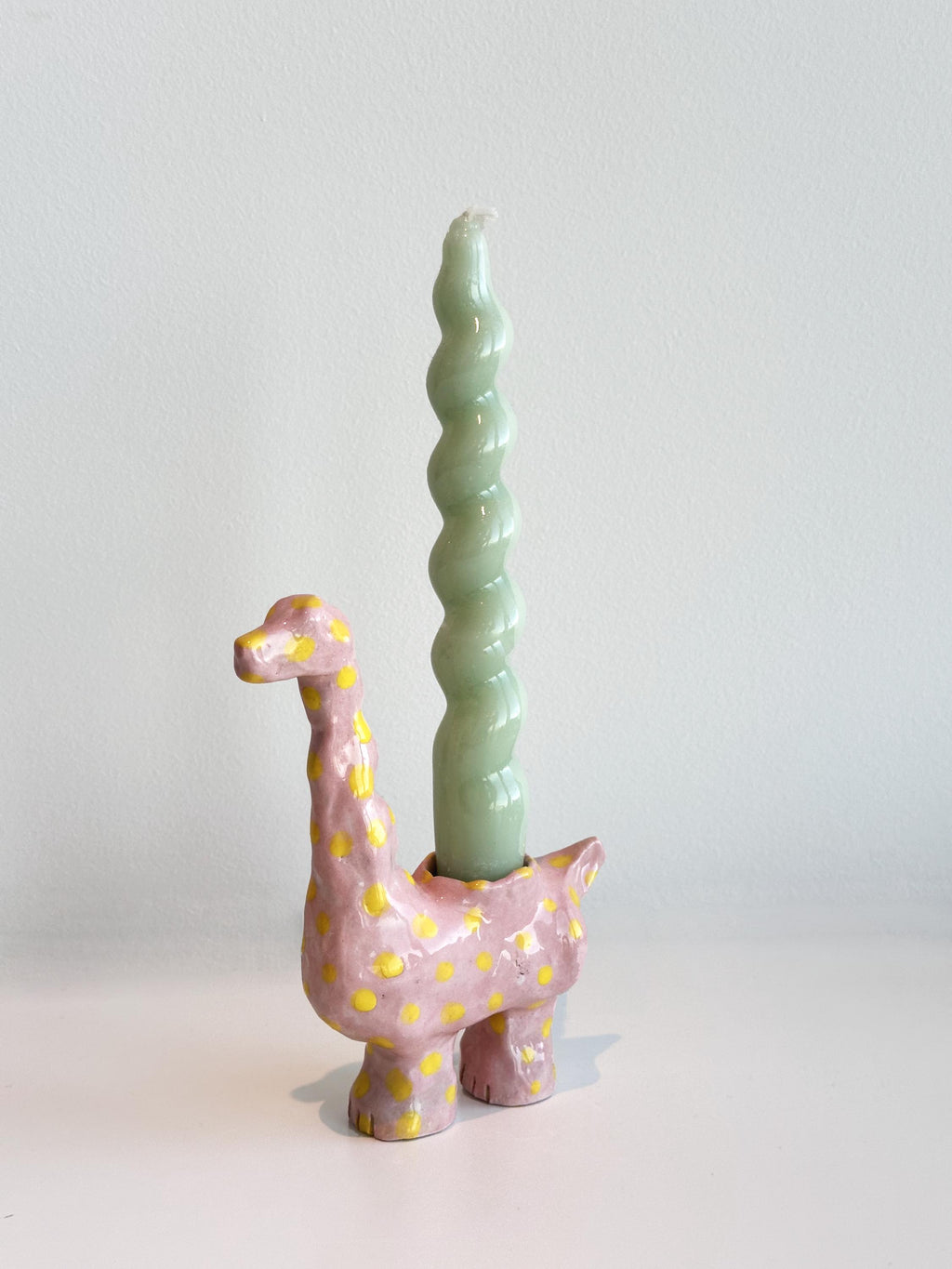 Pink & yellow Polkador.