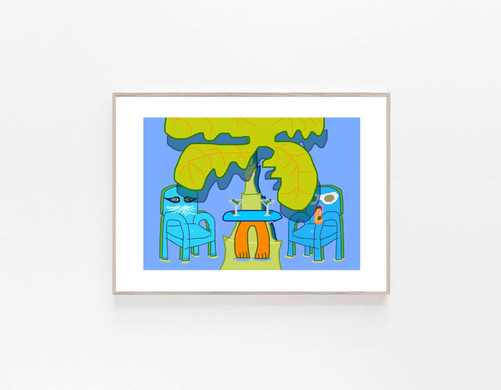 holiday chairs in paradise.