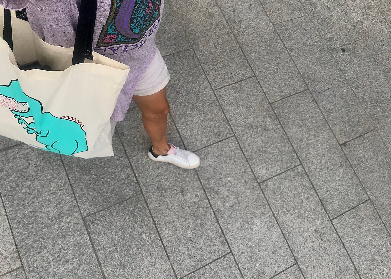 studio paris. dino tote bag.