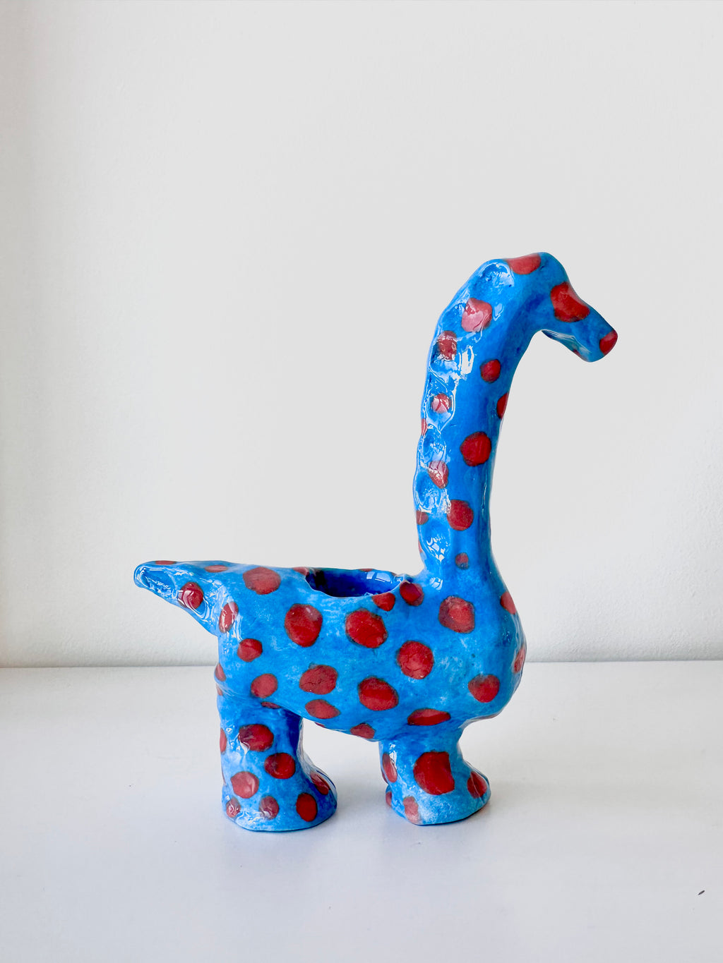 Blue & Red Polkador.