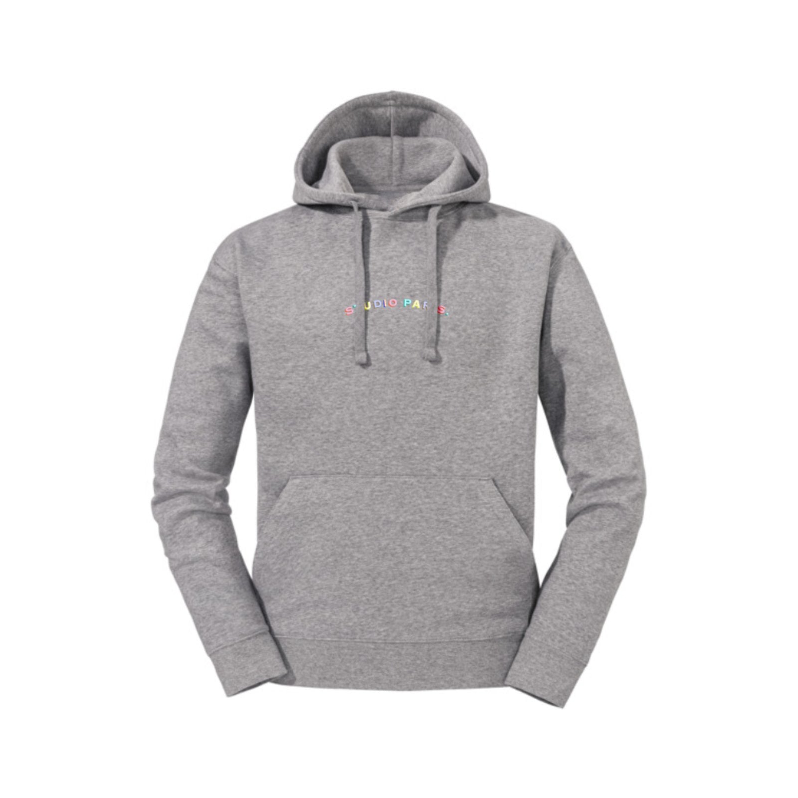studio paris. rainbow hoodie.