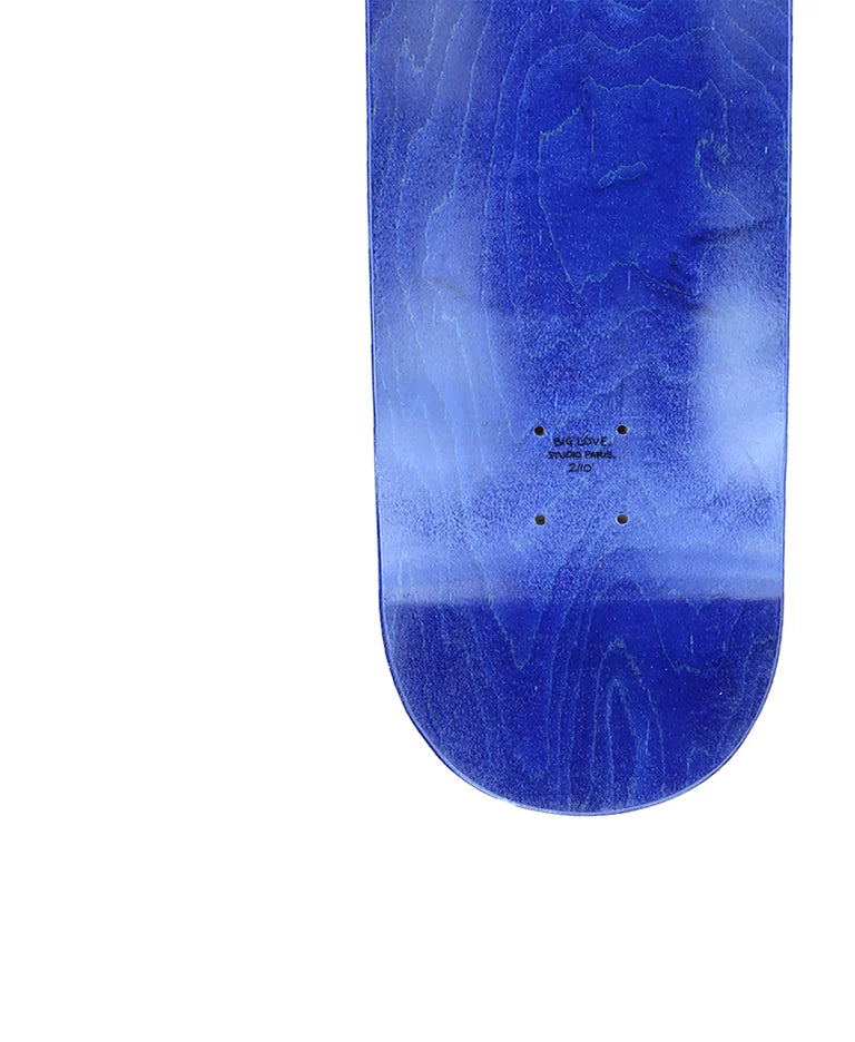 Limited edition: shred or drop dead skateboard deck, 8.25"