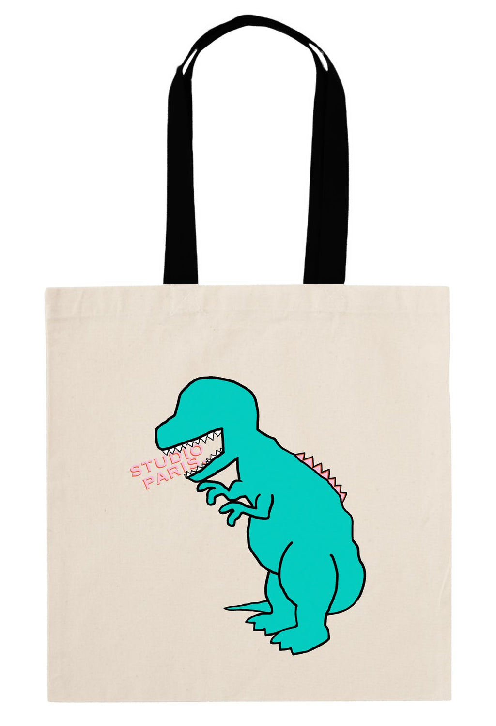studio paris. dino tote bag.