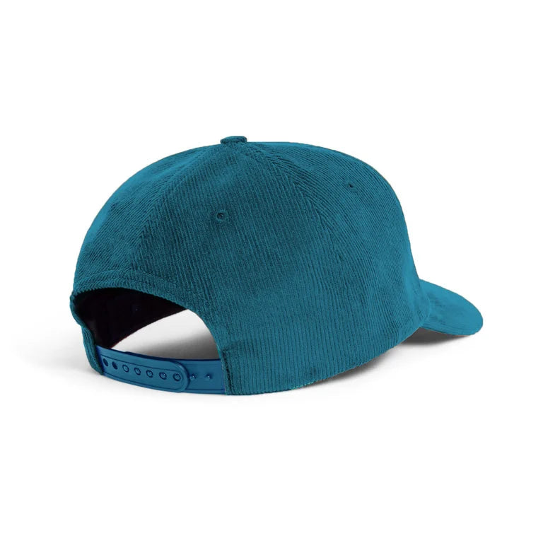 studio paris. corduroy cap, ocean teal.